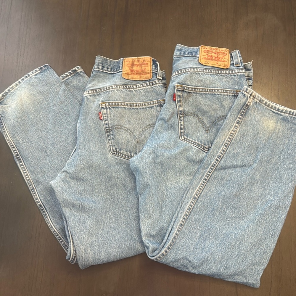 Great Condition Men’s Levi Strauss & Co Jeans 550 Relaxed Size 32x30